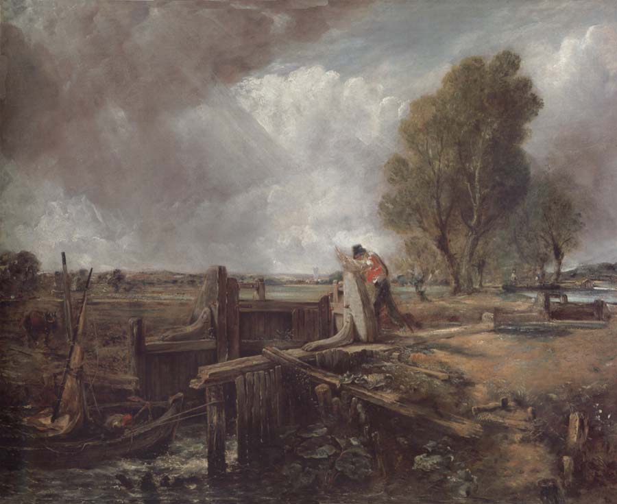 Study of A boat passing a lock